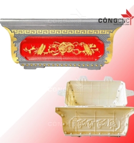 Khuôn Chậu Chữ Nhật 60 x 40