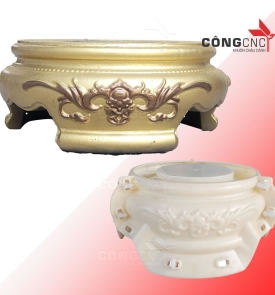 Khuôn Đôn Chậu Cảnh Tròn 40 - Dành Cho Chậu Tròn 40cm