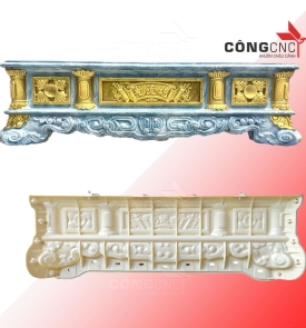 Khuôn Làm Chậu Cảnh Vuông 1 Mét Chân Liền