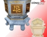 Khuôn Chậu Lục Giác Thuần Việt 60