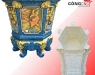 Khuôn Chậu Chân Liền Lục Giác 66