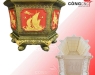 Khuôn Chậu Cảnh Lục Giác 60 Chân Liền Nhựa ABS