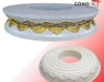Tấm Xoay Tròn 1 Mét - Khuôn Làm Đế Xoay Chậu